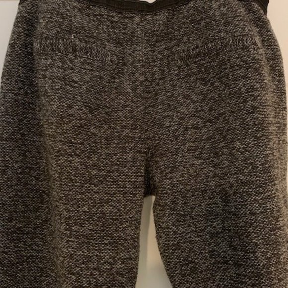 FREE PEOPLE Milo Metallic Shimmer Knit Jogger Pants - Picture 13 of 13